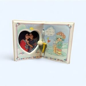 1993 Precious Moments Girl Golfer Picture Photo Frame